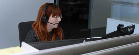 The first point of contact is the STOBER hotline. It is available 24/7 every day of the year.